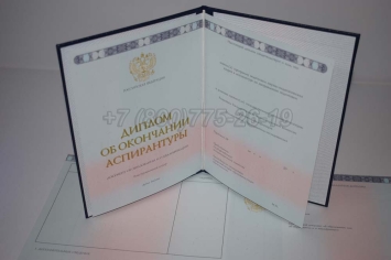Диплом Аспирантуры 2020г в Перми